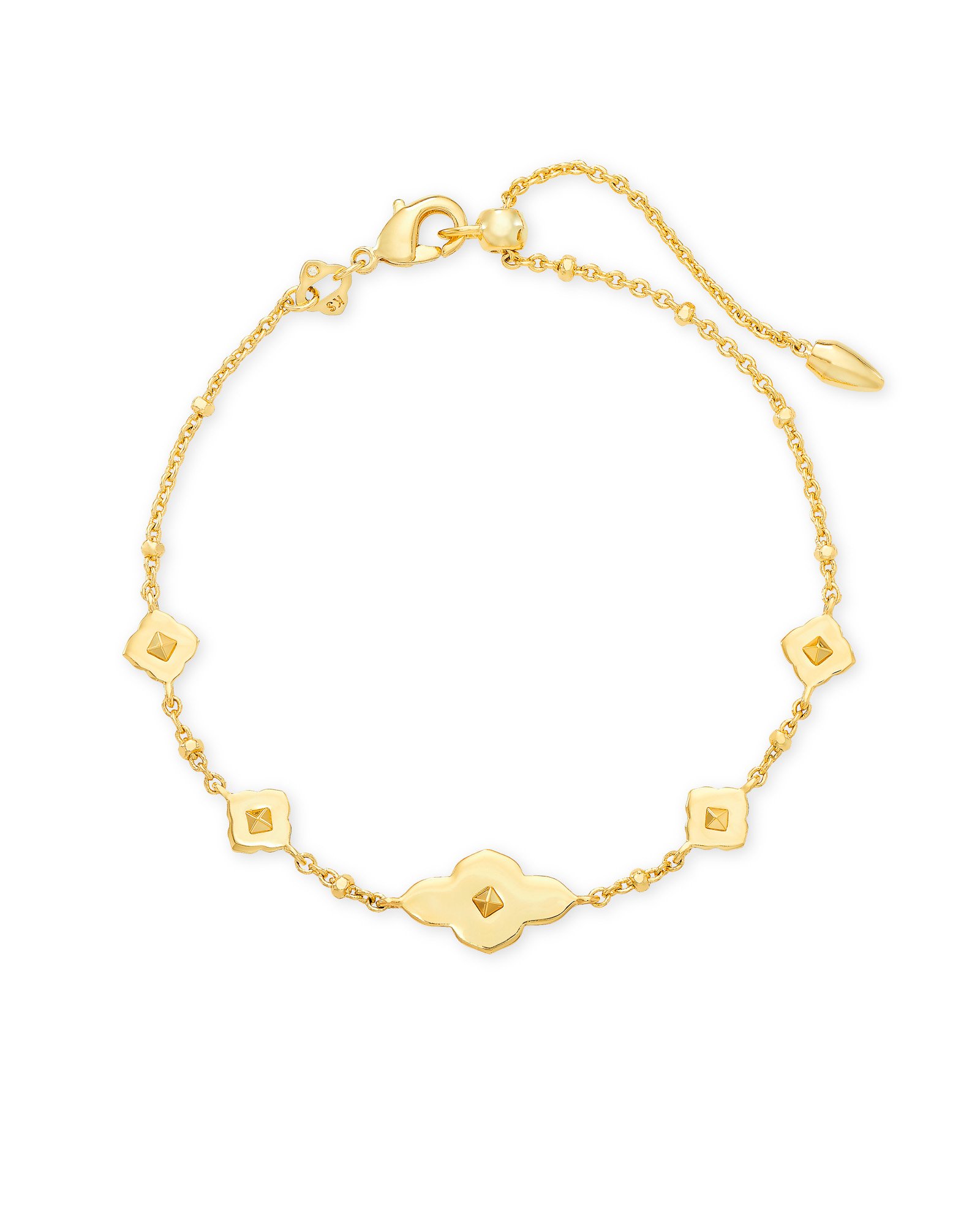 Abbie Delicate Chain Bracelet in Gold | Kendra Scott